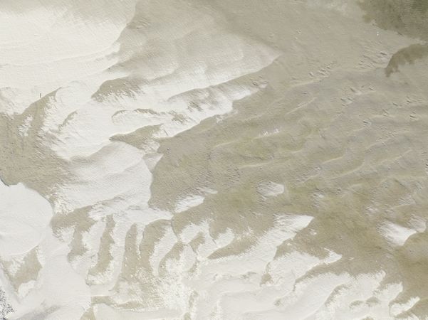 Desolate Coastal Terrain Captured from Above