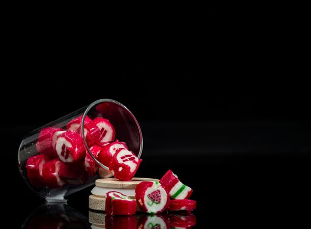 Bright, beautiful, appetizing, delicious candies and sweets
