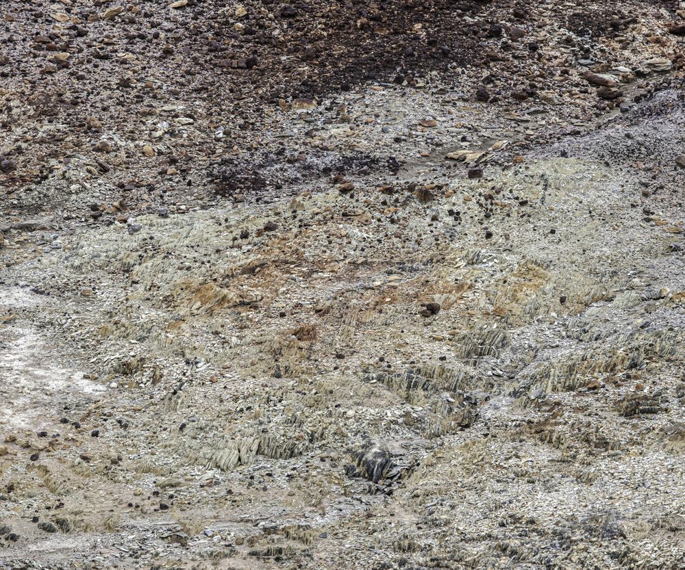 Mining terraces in Riotinto, Huelva