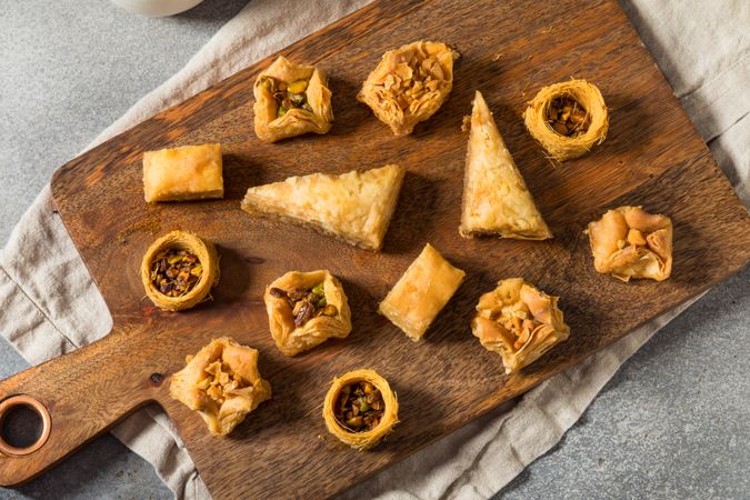 Assorted Sweet Homemade Turkish Baklava