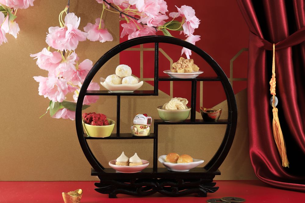 Chinese New Year Imlek Cookies or Kue Kering for Hampers.