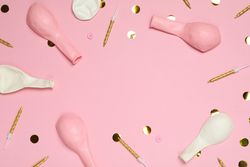 Concept of party and celebration, accessories for party