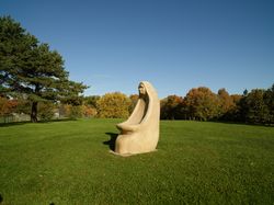 The “Meditation” sculpture at Indian Mounds Regional Park in St. Paul, Minnesota o5ooQ5