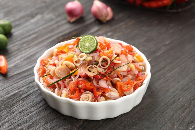 Sambal Matah, Popular Side Dish Sambal from Bali Indonesia