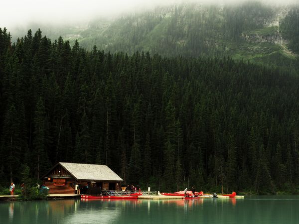 Lake Louise Wooden House