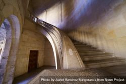 Staircase in the Palace of Carlos V in the Alhambra in Granada 4326AX