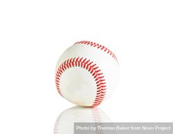 Single baseball isolated on plain background bY2390