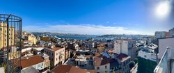 Rooftop view from Galata District