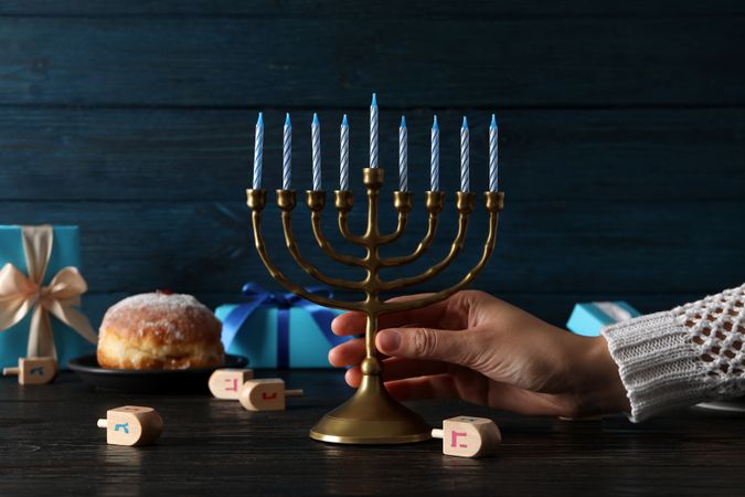 Concept of Jewish holiday, compositions for Hanukkah