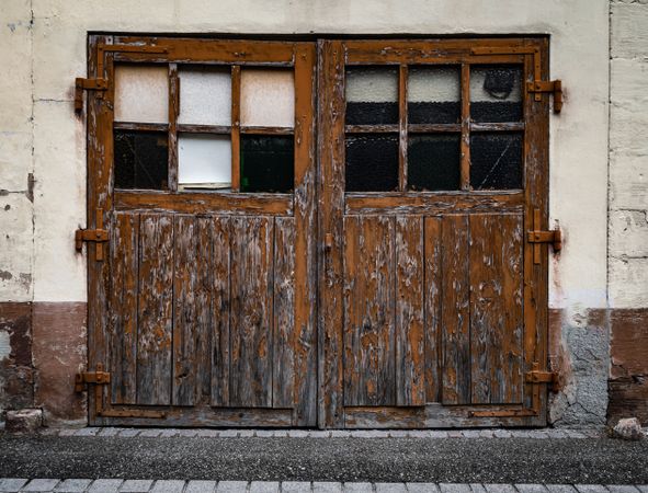 Old streets and medieval village Marmoutier, Alsace