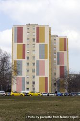 Colorful Hungarian apartment building 4maZN4
