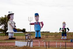 “The Tin Family” The Enchanted Highway, Regent, North Dakota