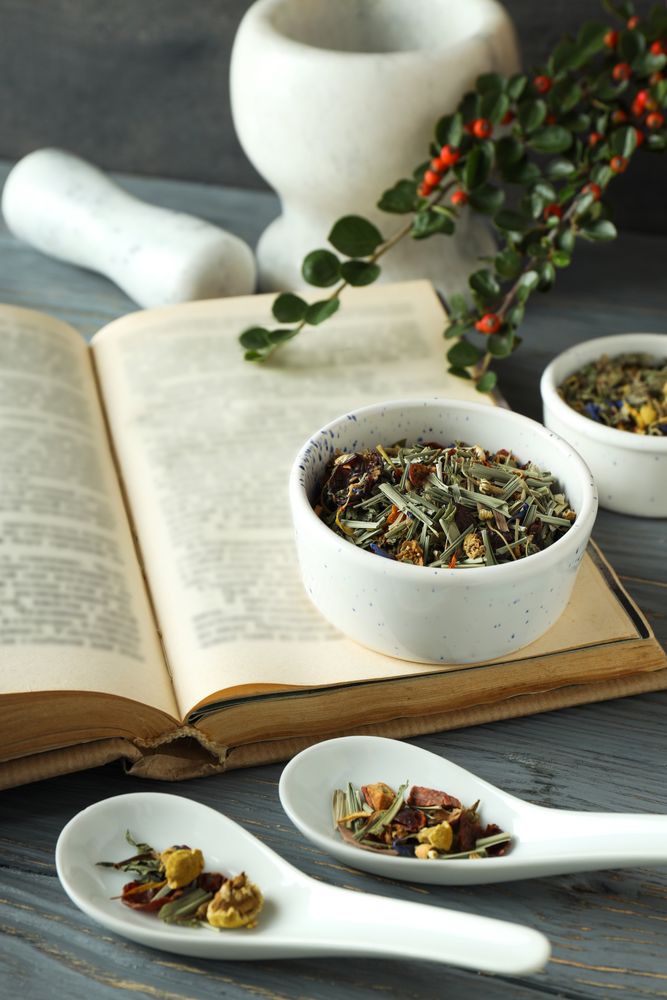 Concept of different professional books - medicine books