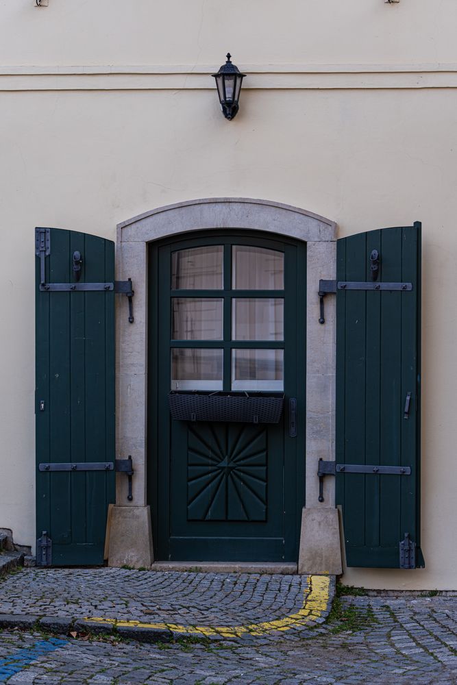 Decooration of the building in Old Prague