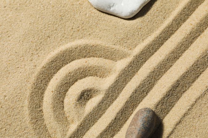 Composition for Zen, Relaxation, Harmony and Balance concept