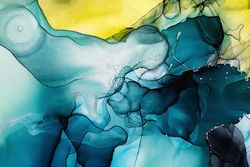 Modern art with Alcohol Ink