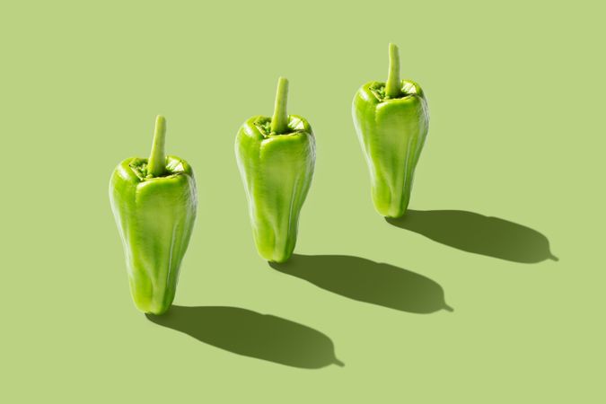 Fresh padron pepper