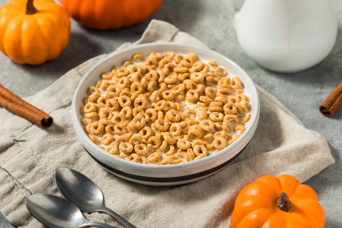 Homemade Pumpkin Spice Cereal