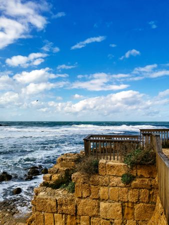 Seascape Mediterranean coast