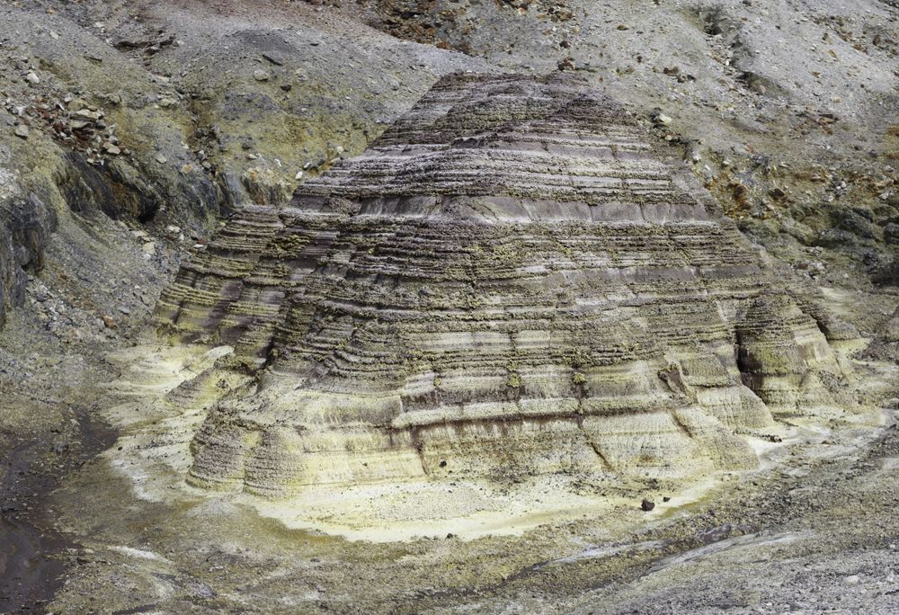 Mining terraces in Riotinto, Huelva