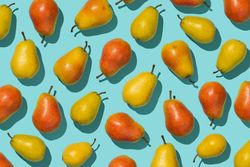 Scattered pears