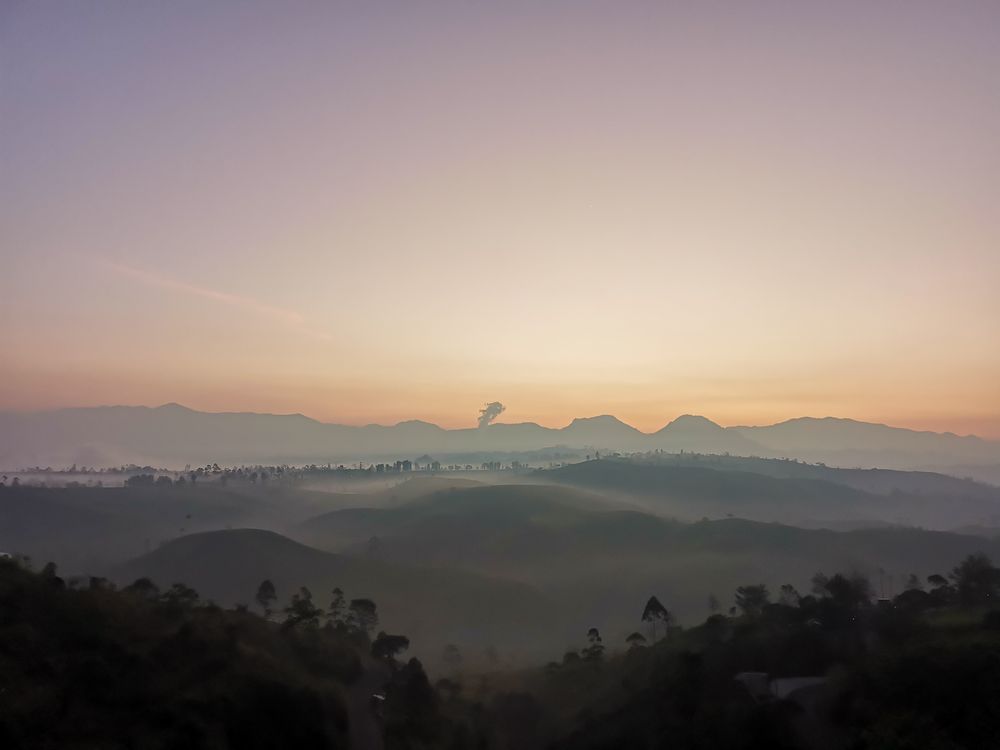Sunrise sky