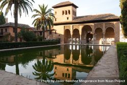 Partal Palace in La Alhambra, Granada Andalusia, Spain 5pgBog