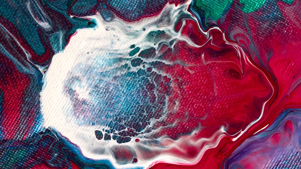 Fluid Art, Abstract Acrylic Background