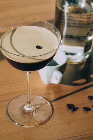 Espresso martini cocktail