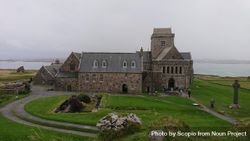 Iona Abbey and Nunnery, Scotland 4ZQY95
