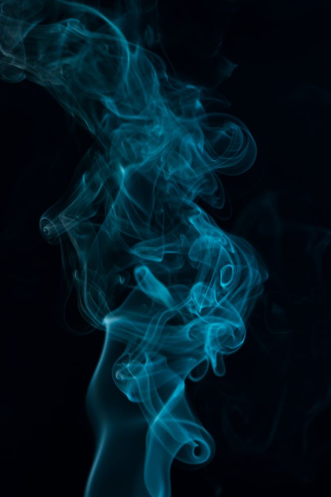 Smoke on dark background