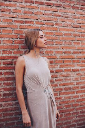 Portrait of casual young woman