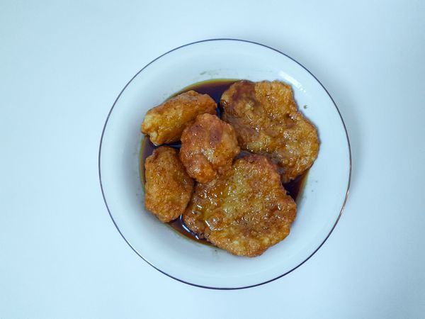 Pempek Udang in Sweet Soy Sauce