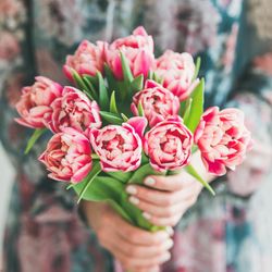 Spring flowers arrangement