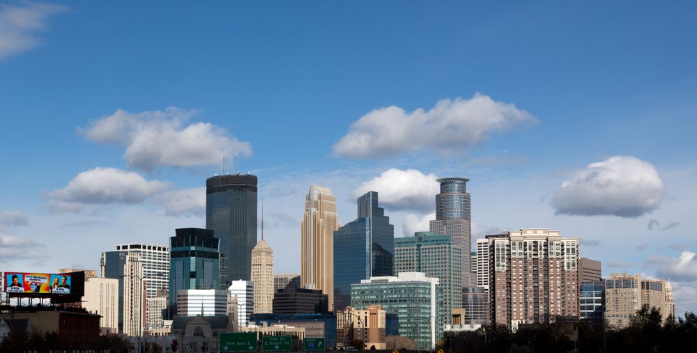 Skyline of Minneapolis, Minnesota