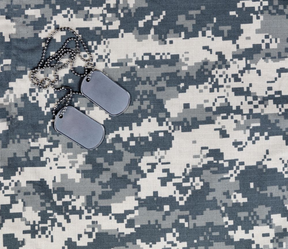 Military holidays for US with ID tags