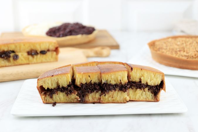 Martabak Manis, Terang Bulan or Kue Bandung, Indonesian Sweet Thick Pancake
