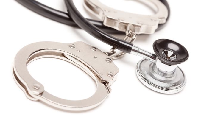 Stethoscope and Handcuffs