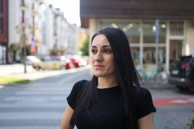 Female with a Disability in an Urban Setting