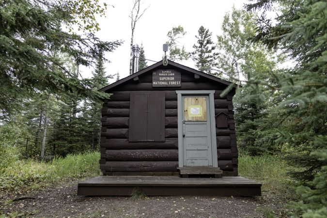 Sawbill Ranger Cabin in the Superior National Forest in Tofte, Minnesota