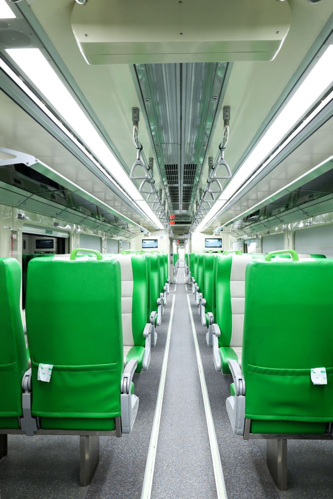 Inside Indonesian Fast Train Kereta Cepat Feeder