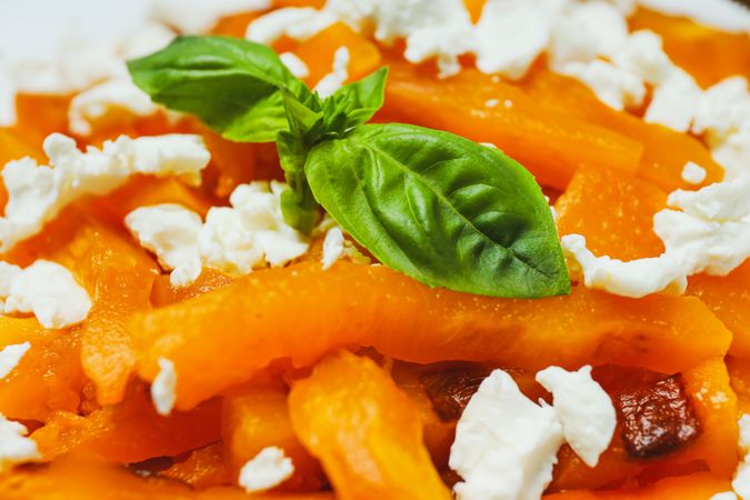 Fall season tasty food concept - baked pumpkin