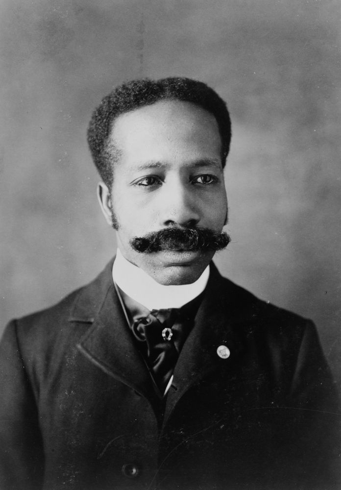 Portrait of a Black man at the beginning of the 1900s from W. E. B. Du Bois Paris Exposition