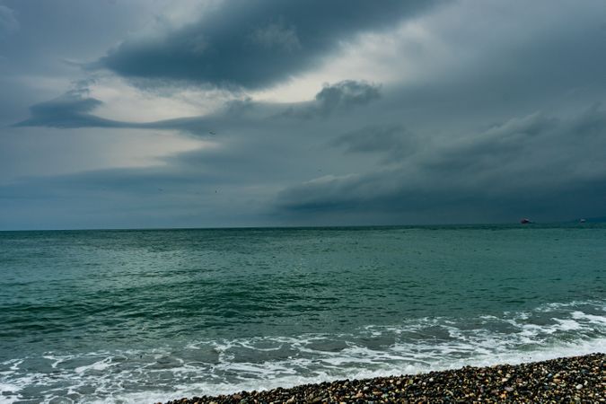 Summer storm in Batumi, Georgia