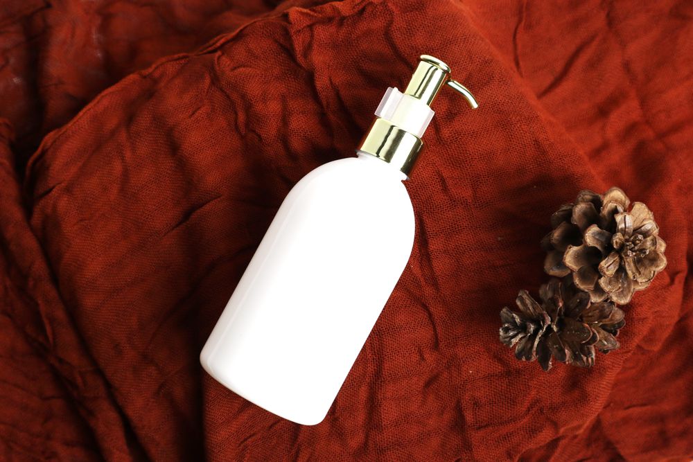 bottle pump for display mockup product