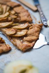 Warm baked apple dessert