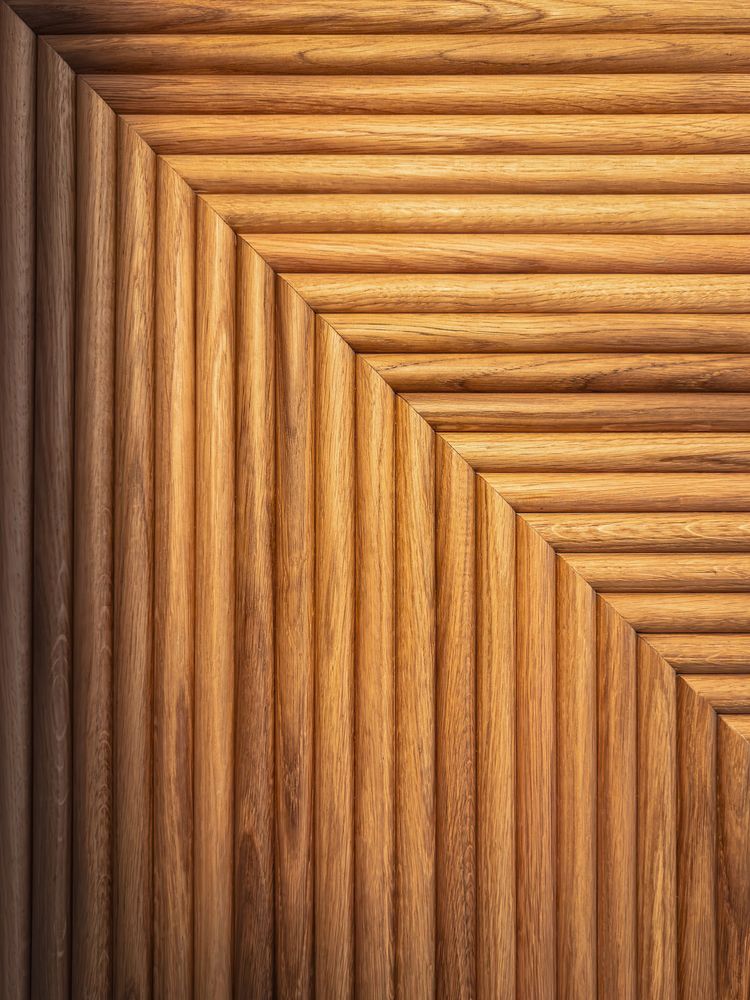 Rounded Wood Panel