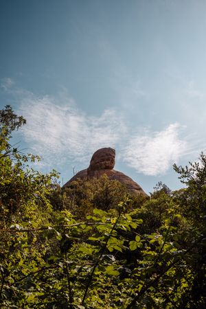 Views of the mountain of Montserrat