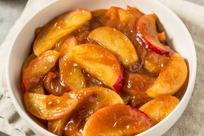 Warm Homemade Baked Apples