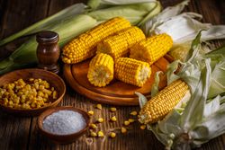 Sweet boiled corn